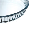 Plat à Tarte Verre Rond 26 cm