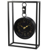 Horloge ronde en métal suspendue Noir - HOME&STYLING - HZ1230040
