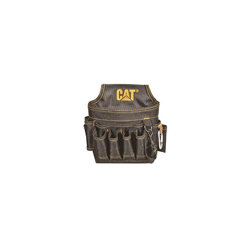 Porte outils type électricien en polyester Noir/Jaune - CATERPILLAR - 980566