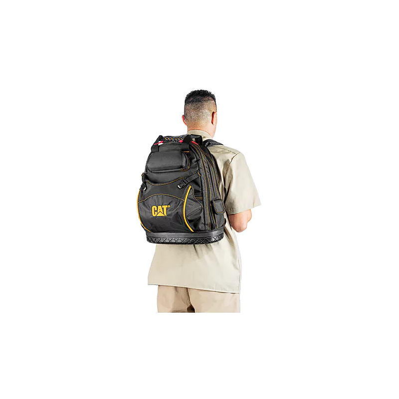 Sac à outils Pro en polyester 18" Noir/Jaune