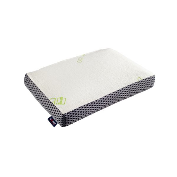 Oreiller new bambou ventilé 40x60cm Blanc - ISOPLAST - 13186386