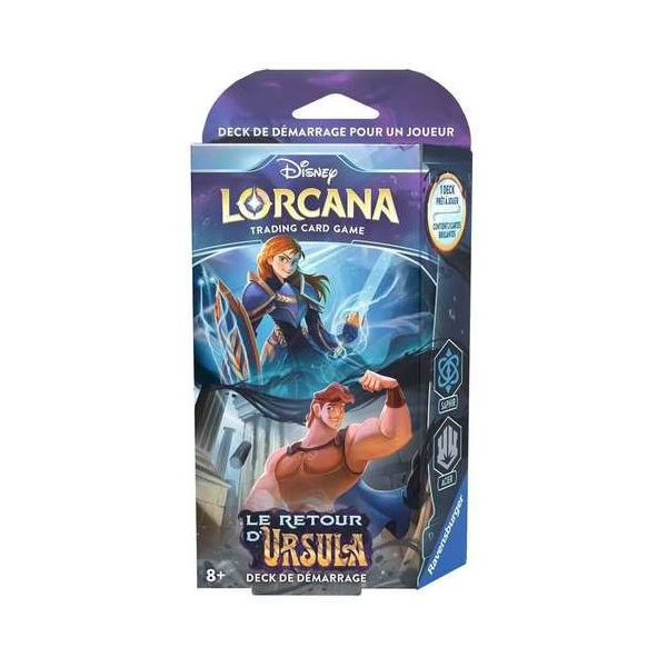 Cartes à collectionner Disney Lorcana TCG Deck de démarrage - RAVENSBURGER - :100249347