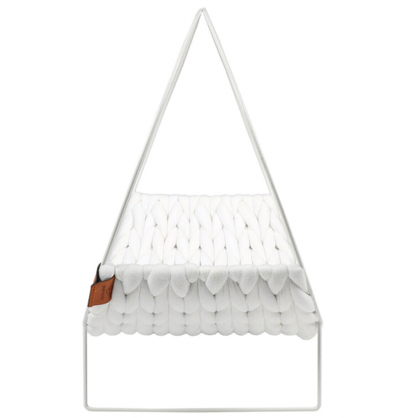 Lit Quincy blanc pour chat