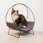 Lit Quincy gris pour chat