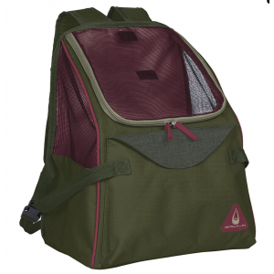 Sac à dos vert pour chat