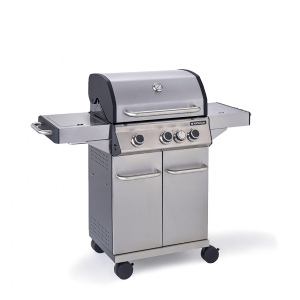 BARBECUE GAZ 3+1 BRULEURS HUDS