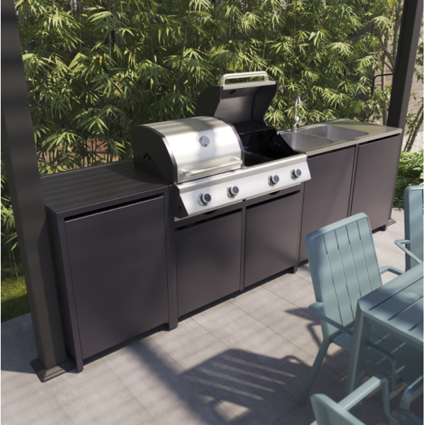 Barbecue gaz Hudson Modulo