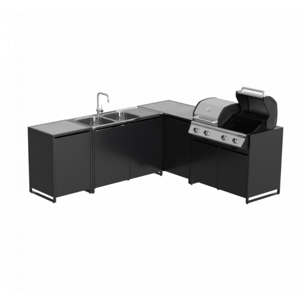 Barbecue gaz Hudson Modulo
