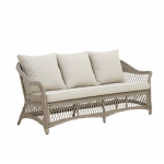 Salon de jardin - IDYLL NATERIAL - Beige - 5 personnes