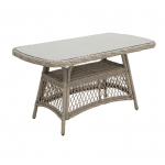 Salon de jardin - IDYLL NATERIAL - Beige - 5 personnes