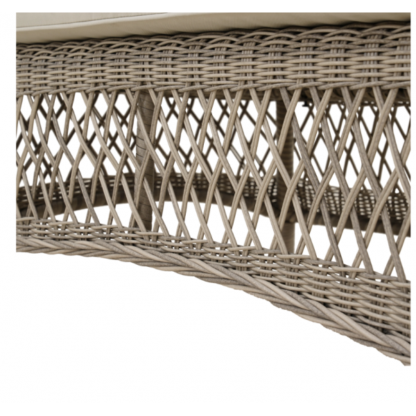 Salon de jardin - IDYLL NATERIAL - Beige - 5 personnes