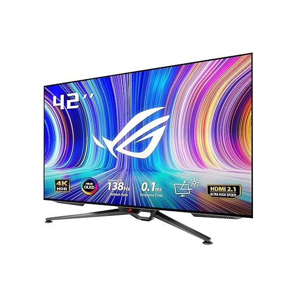 Ecran PC Gaming ROG Swift 42" (107cm) OLED 4K UHD Noir - ASUS - PG42UQ