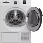 Sèche-linge hublot pompe à chaleur 10Kg Blanc - BEKO - DH10412CX0S