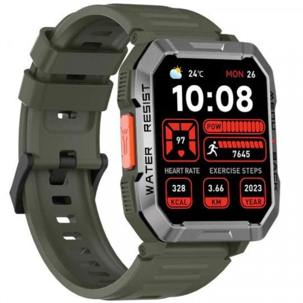 Montre connectée W60 Bluetooth Verte - BLACKVIEW - MONTRE_BV_W60_VR