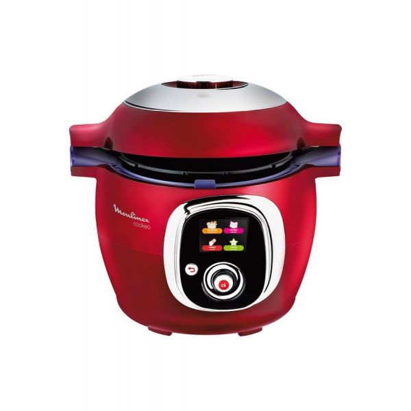 Mijoteur MOULINEX COOKEO ROUGE - CE7015