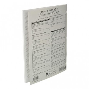 Paquet de 64 pages 12 portées pour classeur - HL00210001