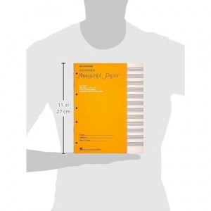 Paquet de 64 pages 12 portées pour classeur - HL00210001