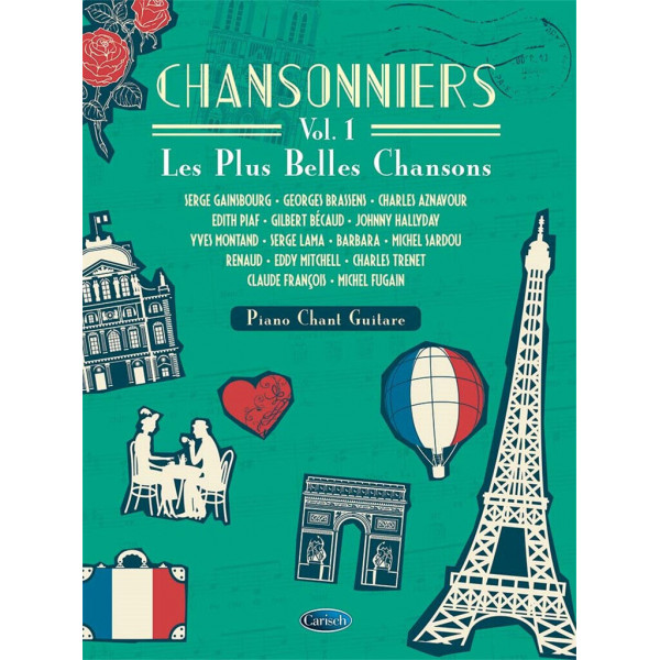 Chansonniers Vol. 1 les plus belles chansons - CARISCH - CARMF2834