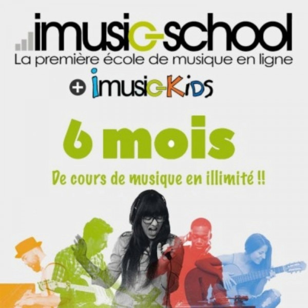 Carte d'abonnement 6 mois - IMUSIC-SCHOOL - IMS6