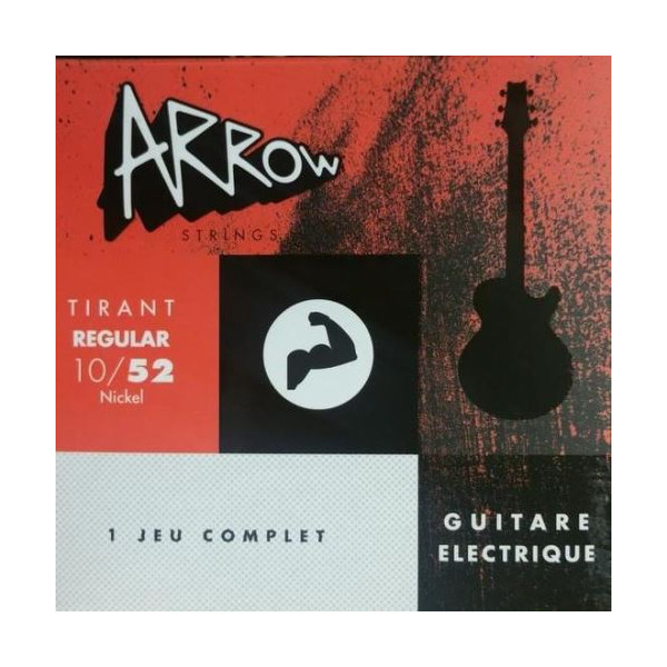 Corde guitare electrique tirant normal - ARROW - ARELR