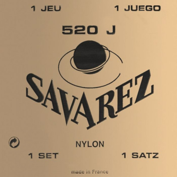 Cordes pour guitare classique Super Haute tension - SAVAREZ - SA520J