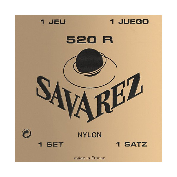 Cordes pour guitare classique Haute tension - SAVAREZ - SA520R