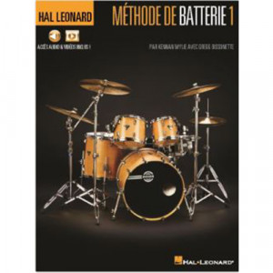 Méthode de Batterie volume 1 - HAL LEONARD - DHP206199404