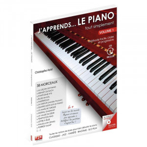 J'apprends le piano tout simplement Vol1 - F2M - F2M01
