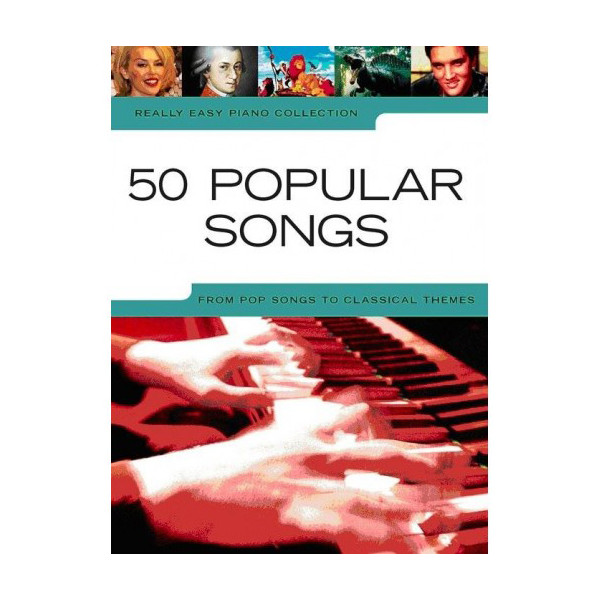 Really easy piano 50 chansons populaires - WISE - MUSAM994400