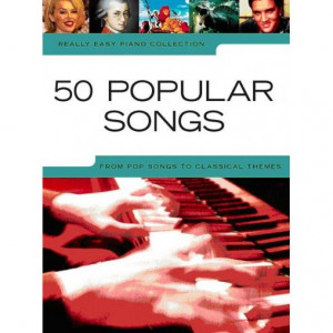 Really easy piano 50 chansons populaires - WISE - MUSAM994400