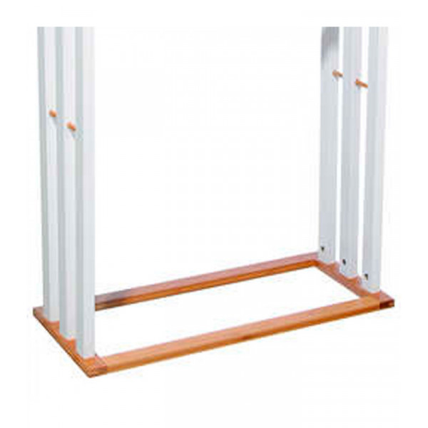 Sèche serviette en bambou Blanc