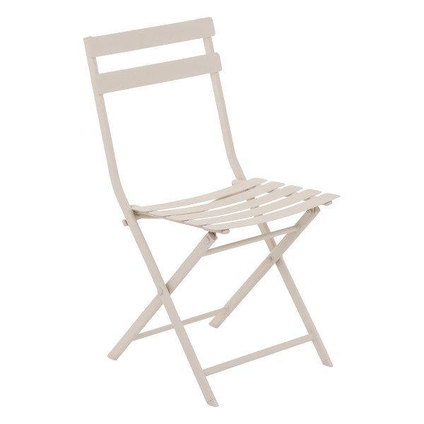 Chaise de jardin pliante Greensboro Argile
