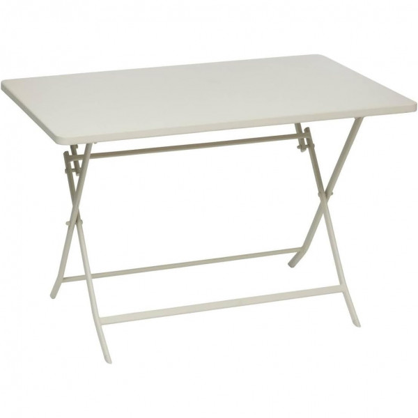Table de jardin pliante rectangulaire GREENSBORO Argile