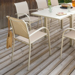FAUTEUIL DE JARDIN PIAZZA LIN/ARGILE - HESPERIDE