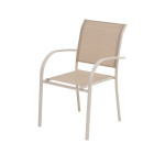 FAUTEUIL DE JARDIN PIAZZA LIN/ARGILE - HESPERIDE