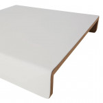 Table de jardin basse - Memphis - NATERIAL - Blanc -