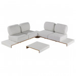 Table de jardin basse - Memphis - NATERIAL - Blanc -