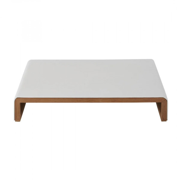 Table de jardin basse - Memphis - NATERIAL - Blanc -