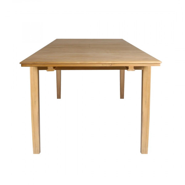 Table de jardin extensible - Ribeira - NATERIAL - Naturel - 6 personnes