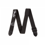 Sangle pour guitare et basse noir avec logo blanc - FENDER - 0990662080