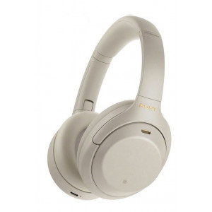 Casque audio sans fil à réduction de bruit Bluetooth Silver - SONY - WH1000XM4S-CE7