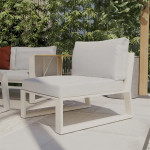 Salon de jardin - ELANI NATERIAL - BEIGE- 6 personnes