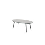 Salon de jardin - NILA NATERIAL - Gris  - 5 personnes