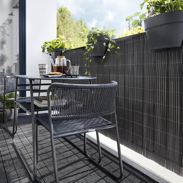 Table de jardin Duo ovale 2 places