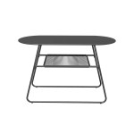 Table de jardin Duo ovale 2 places
