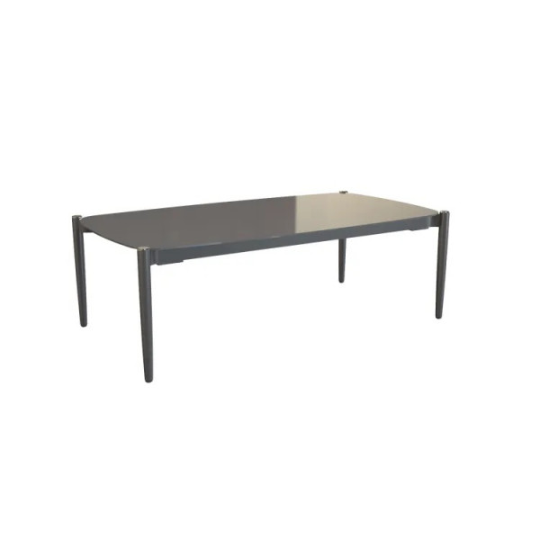Salon bas de jardin aluminium HENIO 4 places