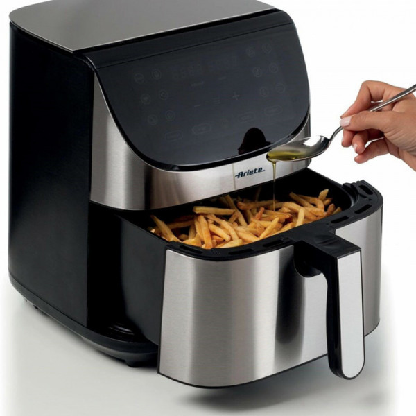 Friteuse sans huile à air chaud 1800W 7L Noir - ARIETE - ARI4628