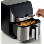 Friteuse sans huile à air chaud 1800W 7L Noir - ARIETE - ARI4628