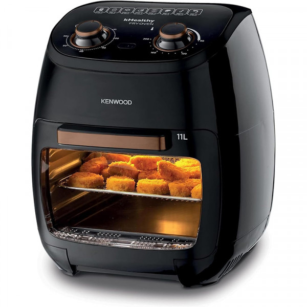 Friteuse sans huile à air chaud multifonciton KHealthyFry 2000W 11L Noir - KENWOOD - HFP90BK
