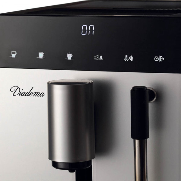 Machine à café expresso automatique Diadema Argenté - ARIETTE - ARI145201